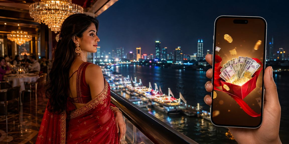 Woman in saree in Barisal enjoying cashback bonus