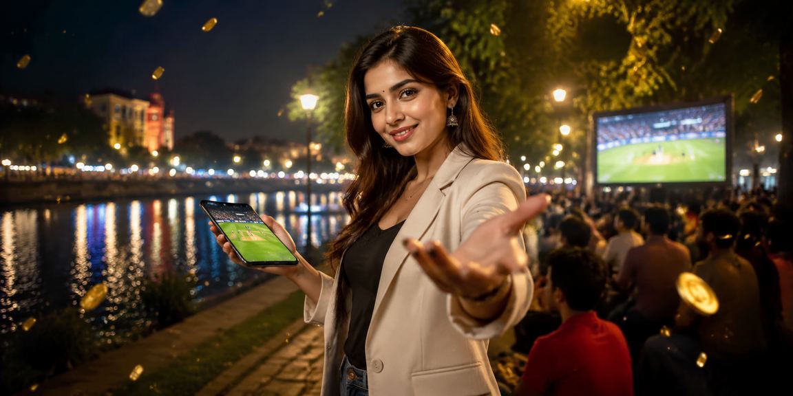 Bangladeshi Model Enjoying Cricket Betting in Rajshahi